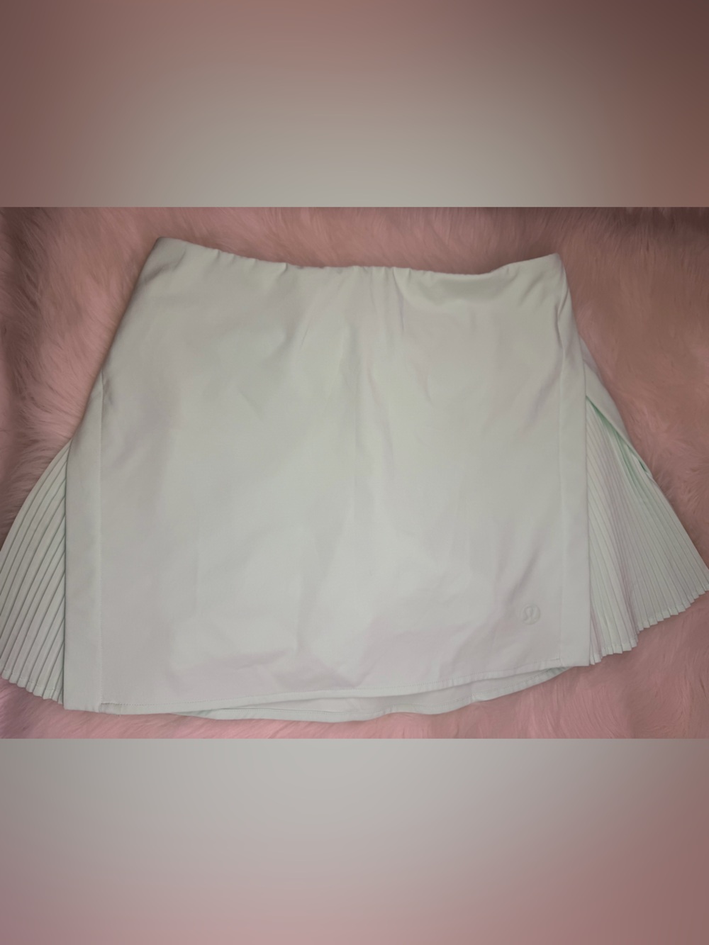 PEAK PLEAT HIGH RISE TENNIS SKIRT